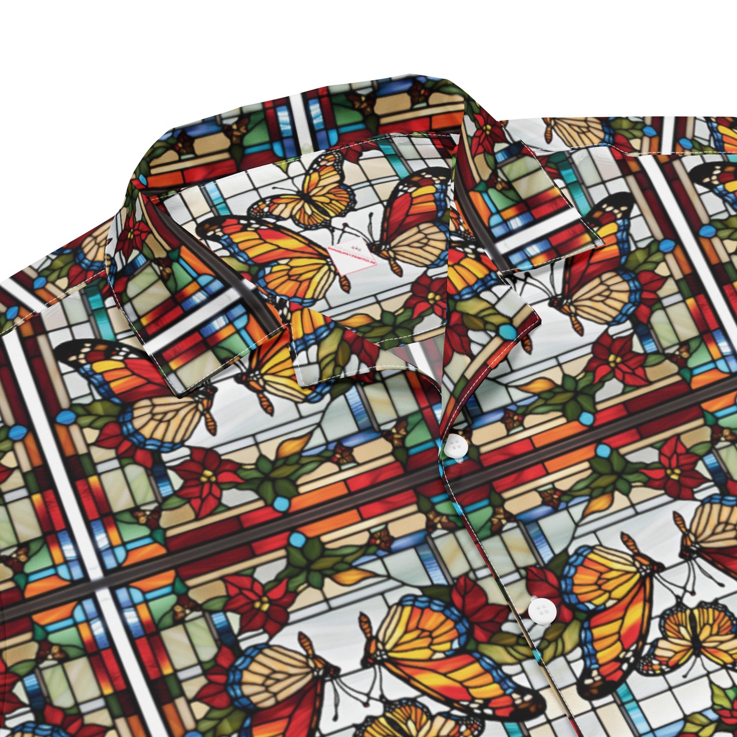 PGP Holiday Season's Wings Unisex Button Shirt – Perfect for Layered Winter Looks