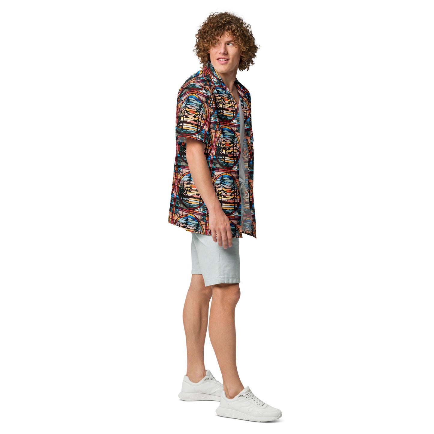 PGP Holiday Holiday Hemlock Unisex Button Shirt – Perfect for Layered Winter Looks
