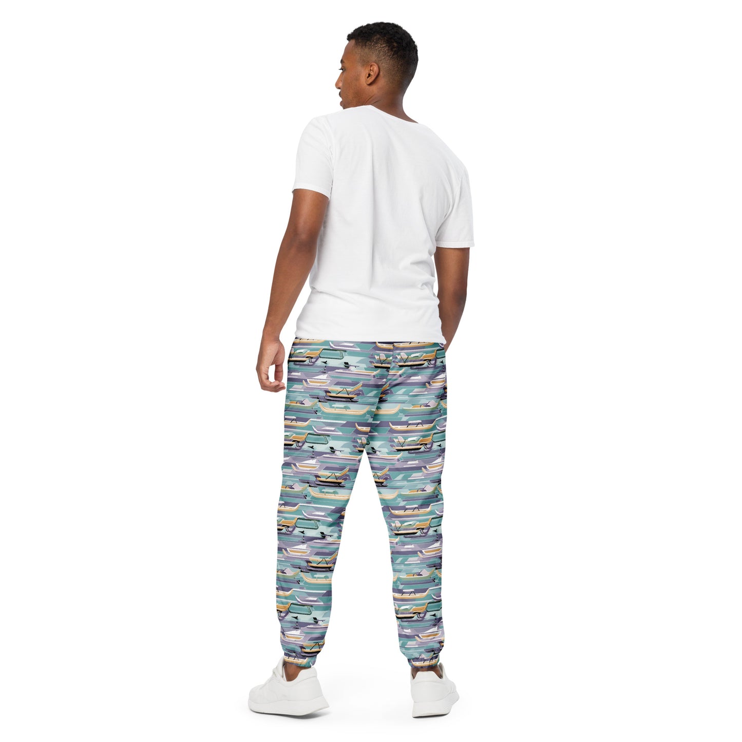 PGP Holiday Sled Scape Unisex Track Pants - Lightweight & Water-Resistant | Stylish Streetwear & Workout Gear