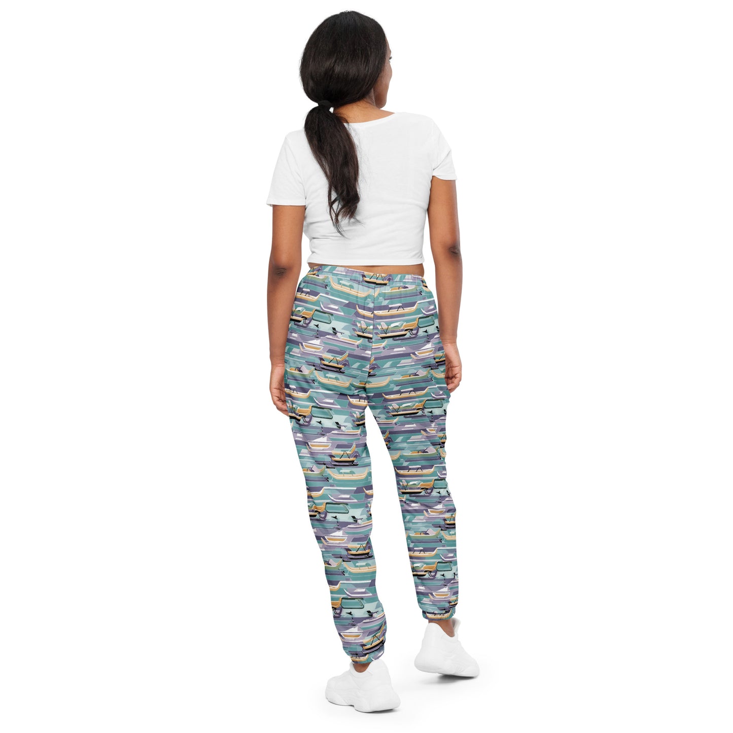 PGP Holiday Sled Scape Unisex Track Pants - Lightweight & Water-Resistant | Stylish Streetwear & Workout Gear