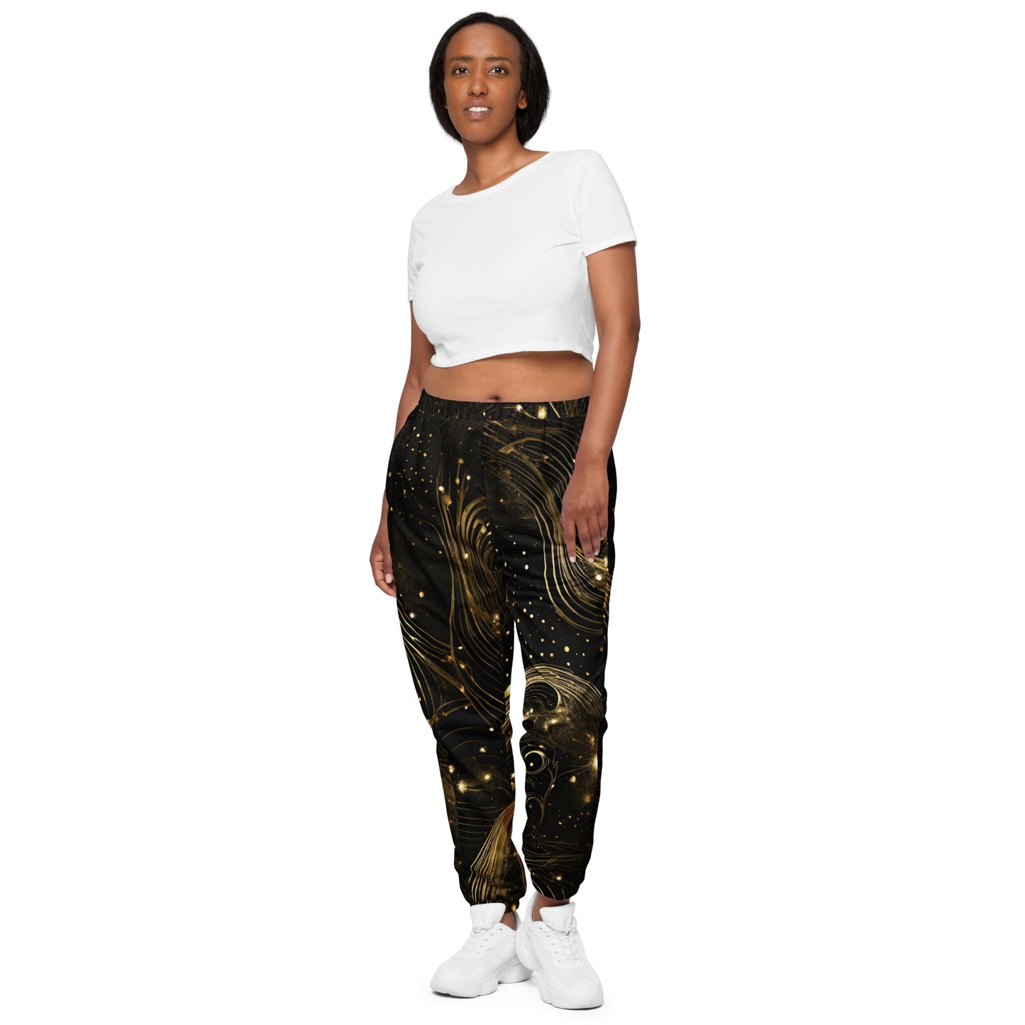 PGP Holiday Midnight Goldscape Unisex Track Pants – Stylish & Comfortable