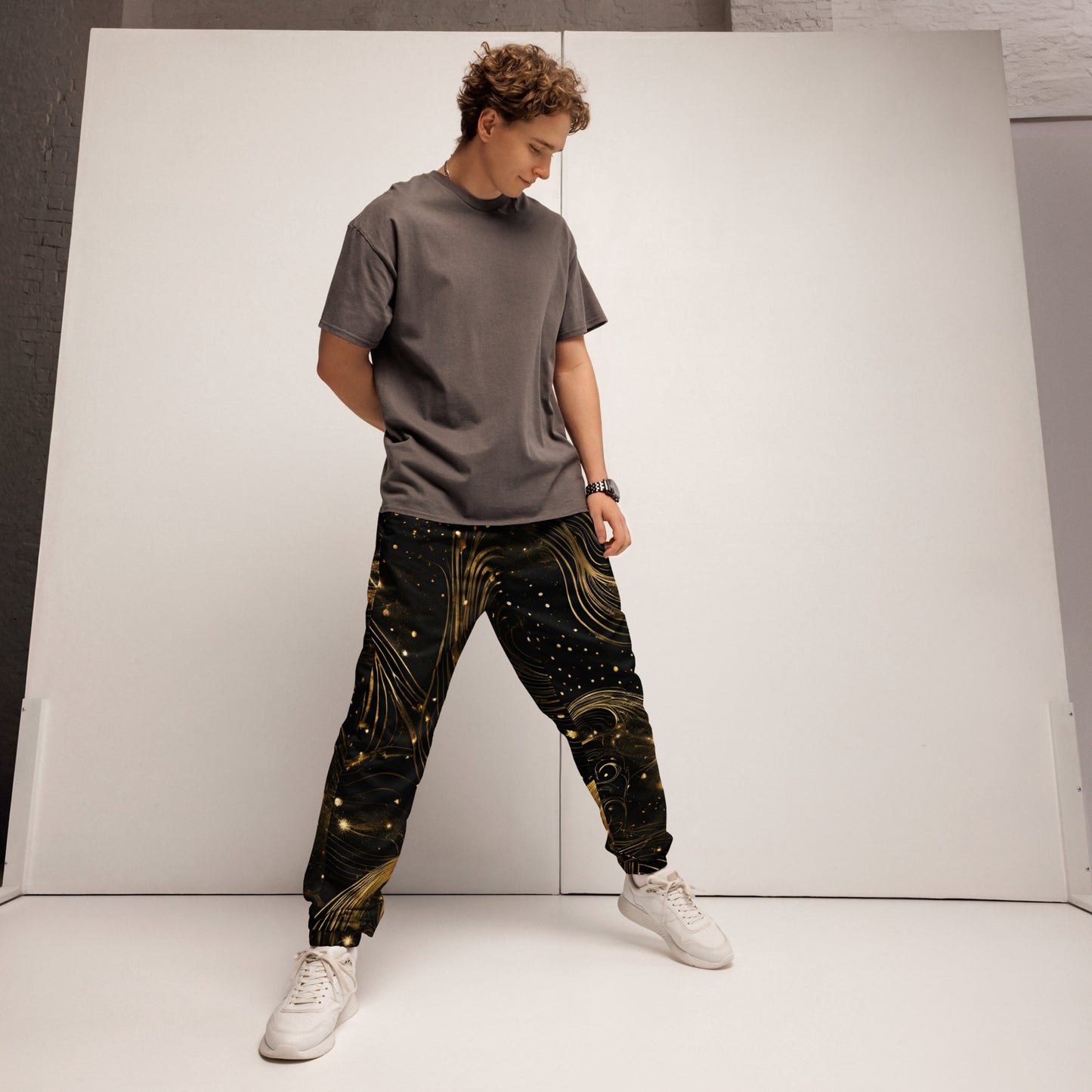 PGP Holiday Midnight Goldscape Unisex Track Pants – Stylish & Comfortable