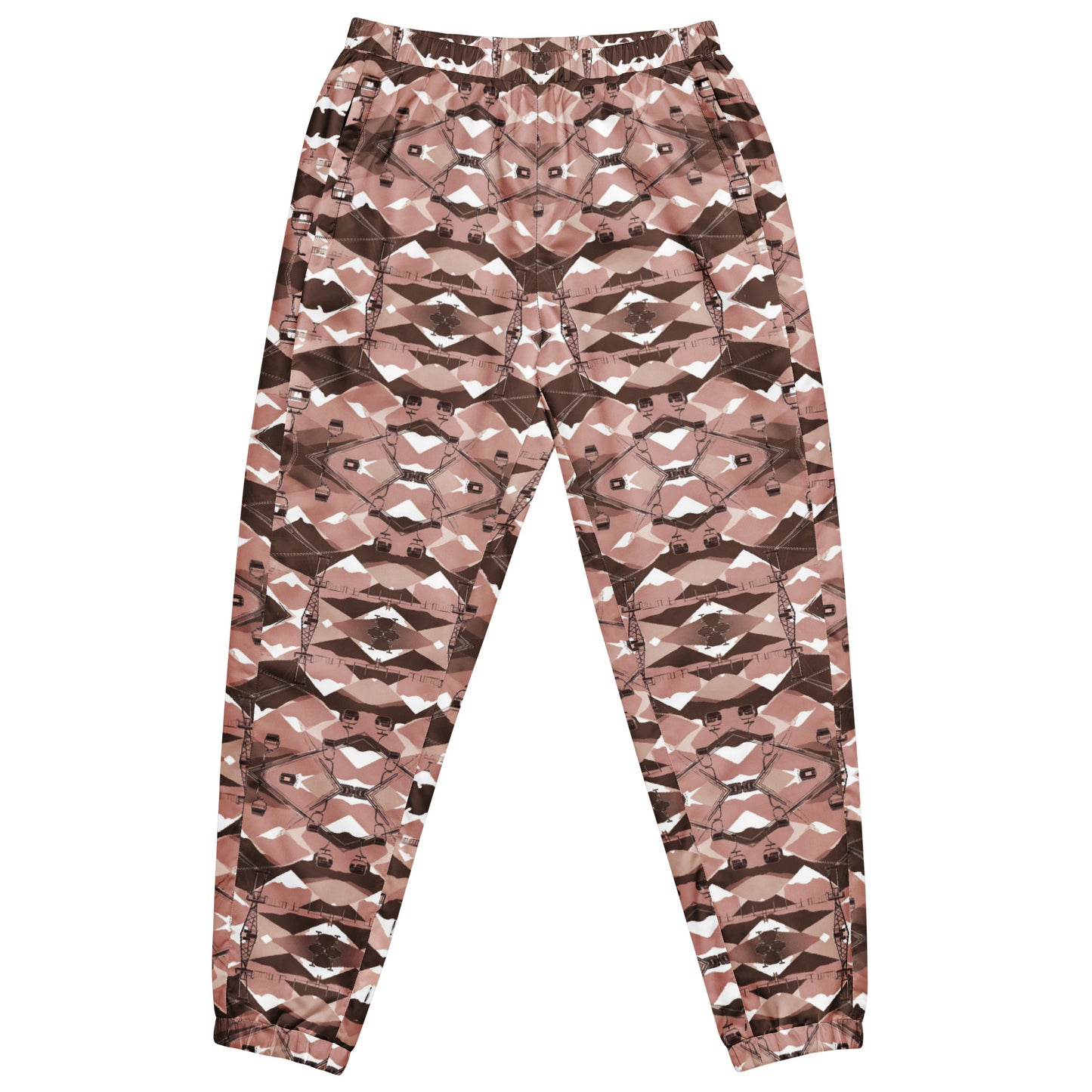 PGP Holiday Ski Lift Unisex Track Pants - Lightweight & Water-Resistant | Stylish Streetwear & Workout Gear