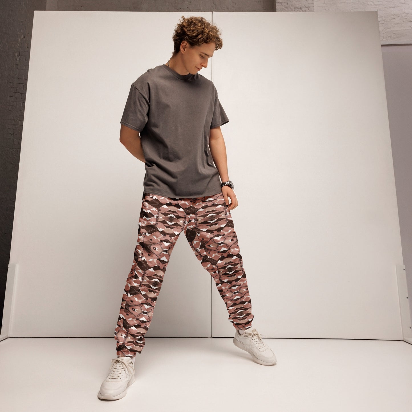 PGP Holiday Ski Lift Unisex Track Pants - Lightweight & Water-Resistant | Stylish Streetwear & Workout Gear