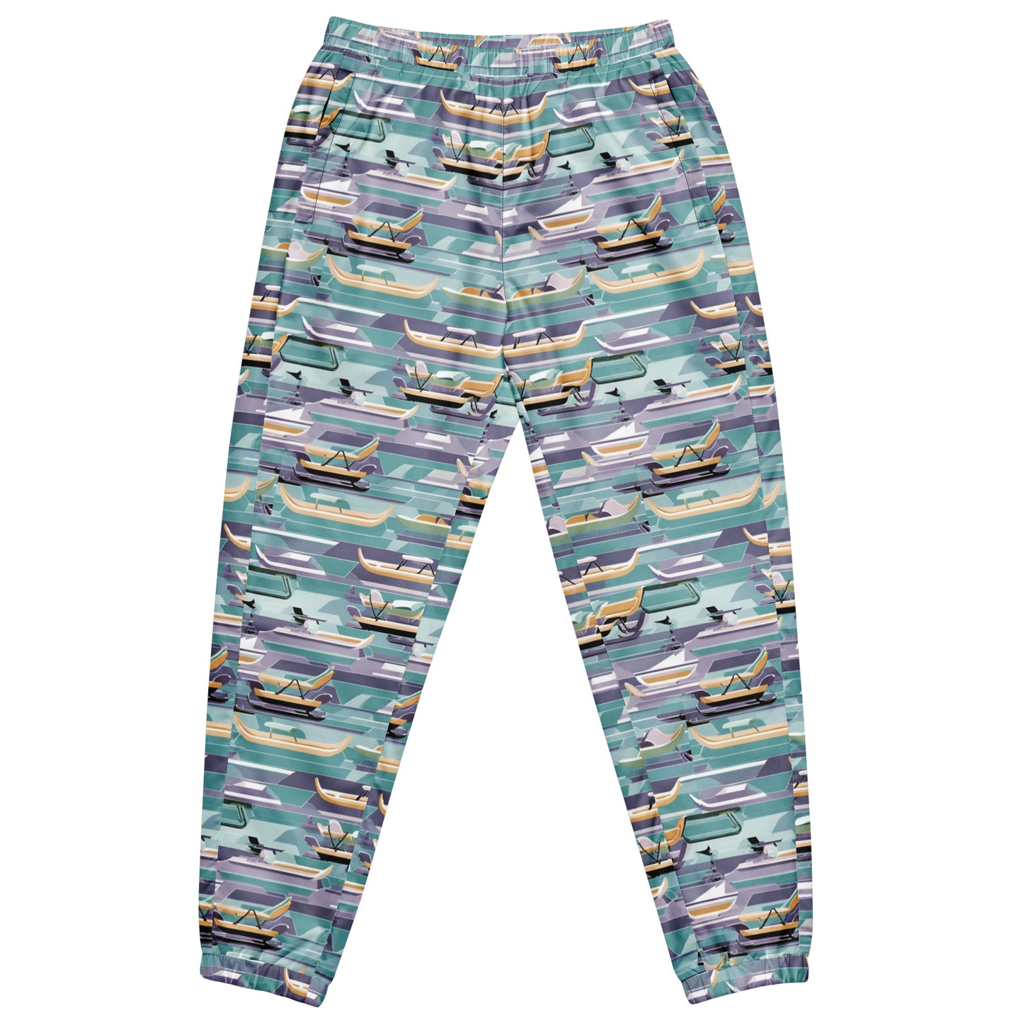 PGP Holiday Sled Scape Unisex Track Pants - Lightweight & Water-Resistant | Stylish Streetwear & Workout Gear