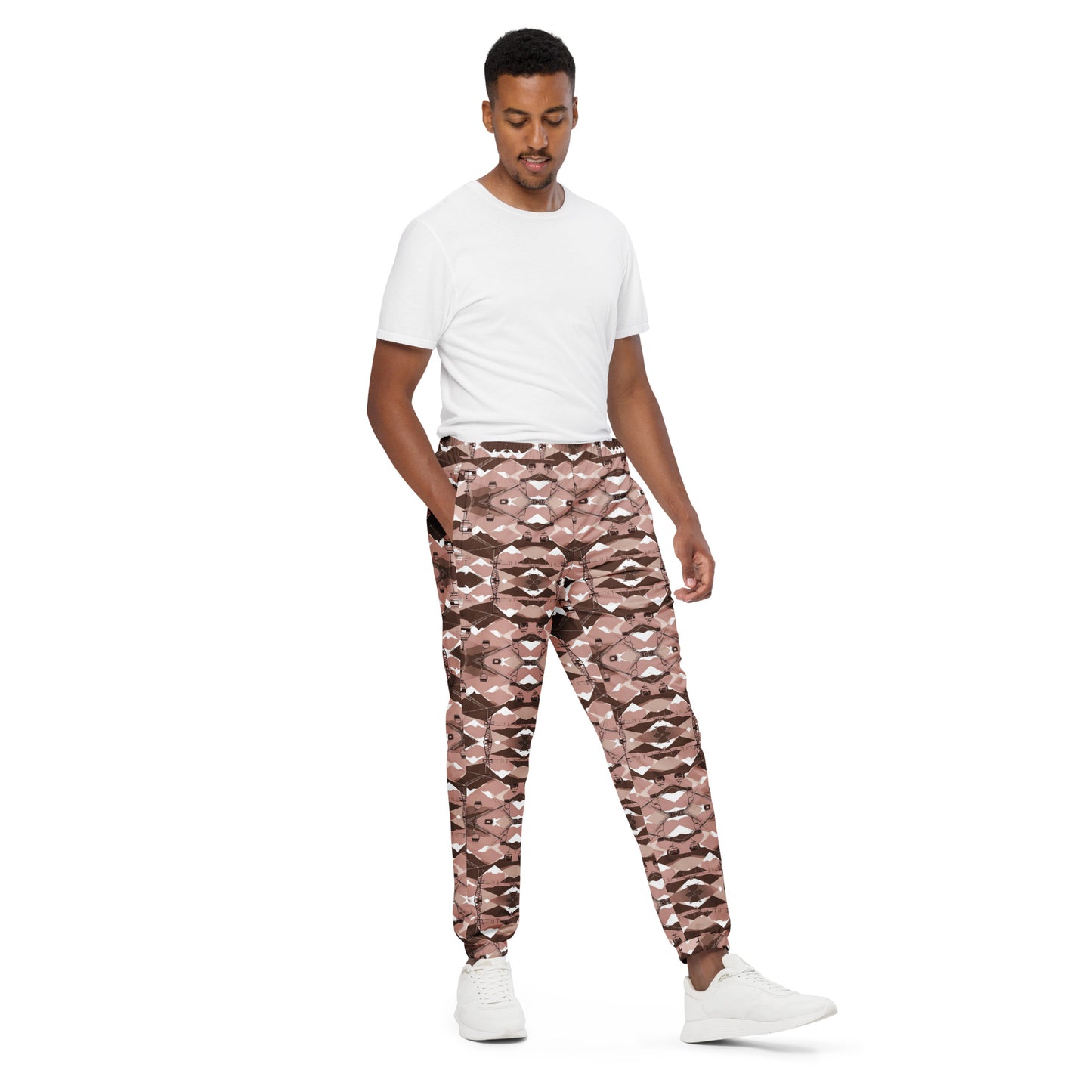 PGP Holiday Ski Lift Unisex Track Pants - Lightweight & Water-Resistant | Stylish Streetwear & Workout Gear