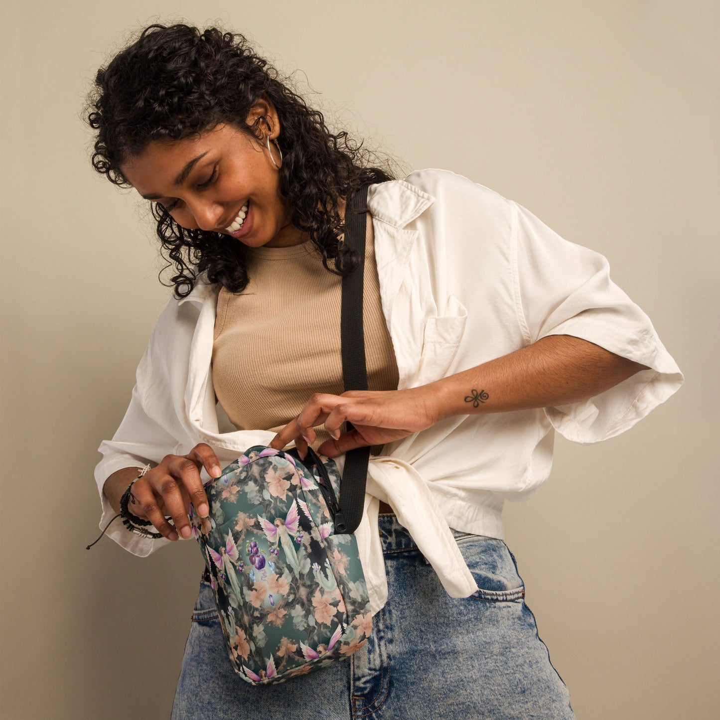 PGP Holiday Sugar Plum Utility Crossbody Bag – Festive and Functional Elegance