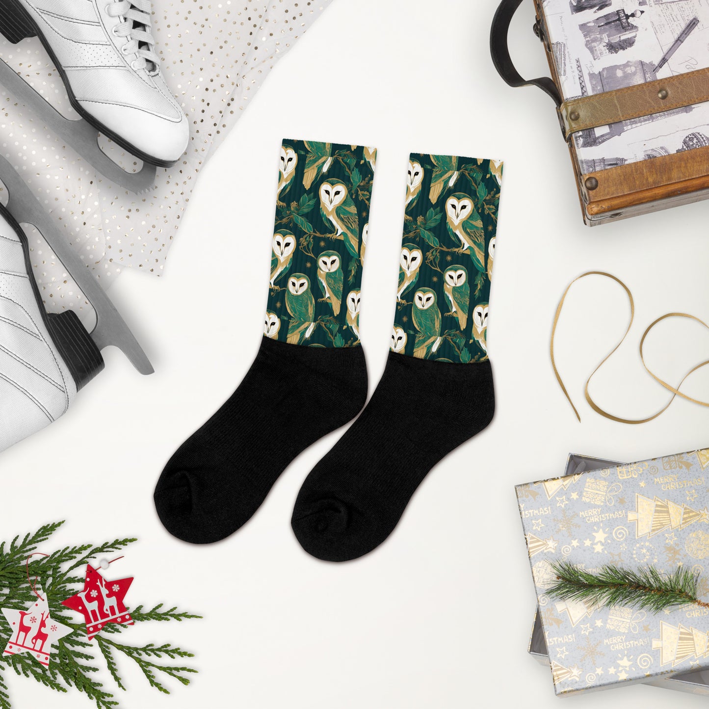 PGP Holiday Socks - Refined Resolve Print | Cushioned Comfort & Sleek Style