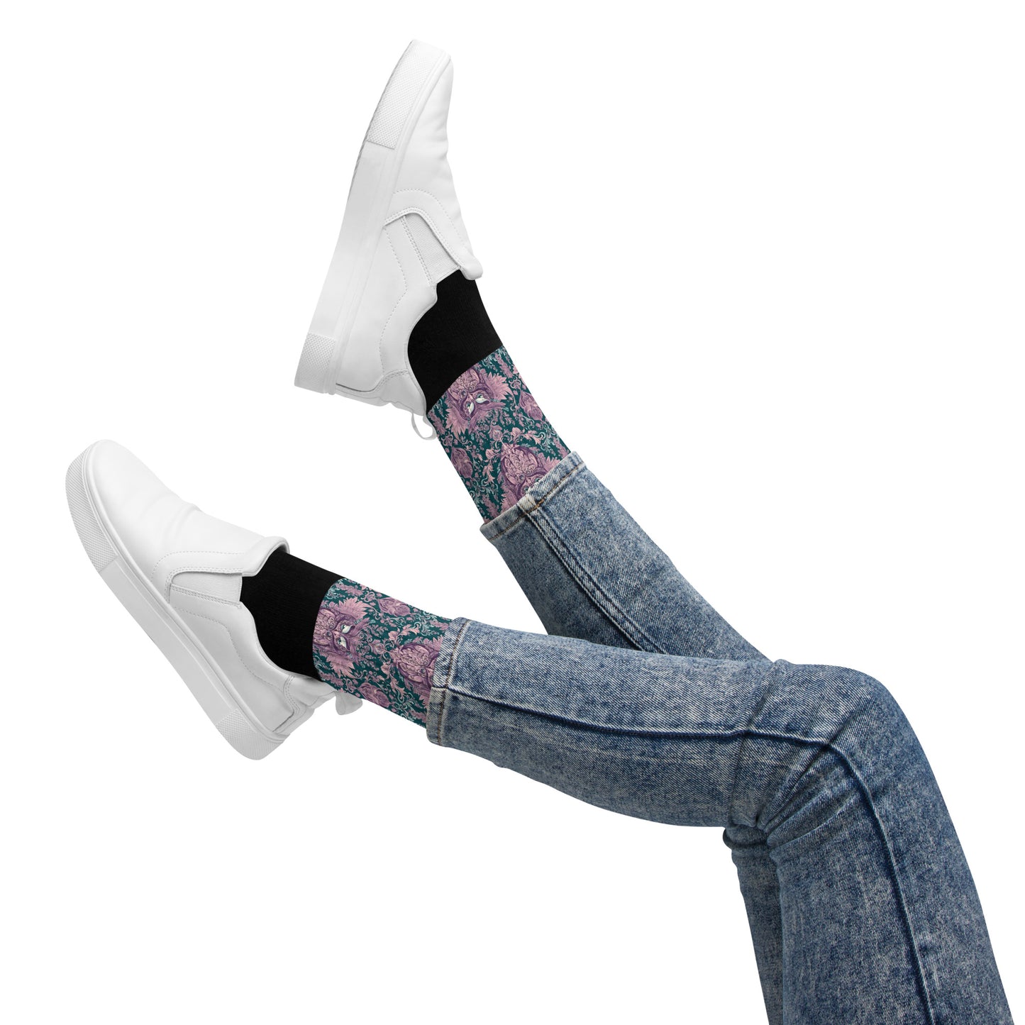 PGP Holiday Socks - Echoes of Elegance Print | Cushioned Comfort & Timeless Style
