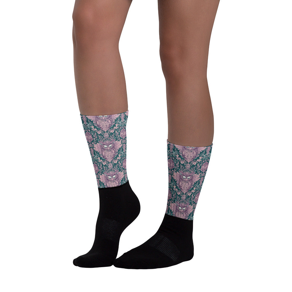 PGP Holiday Socks - Echoes of Elegance Print | Cushioned Comfort & Timeless Style