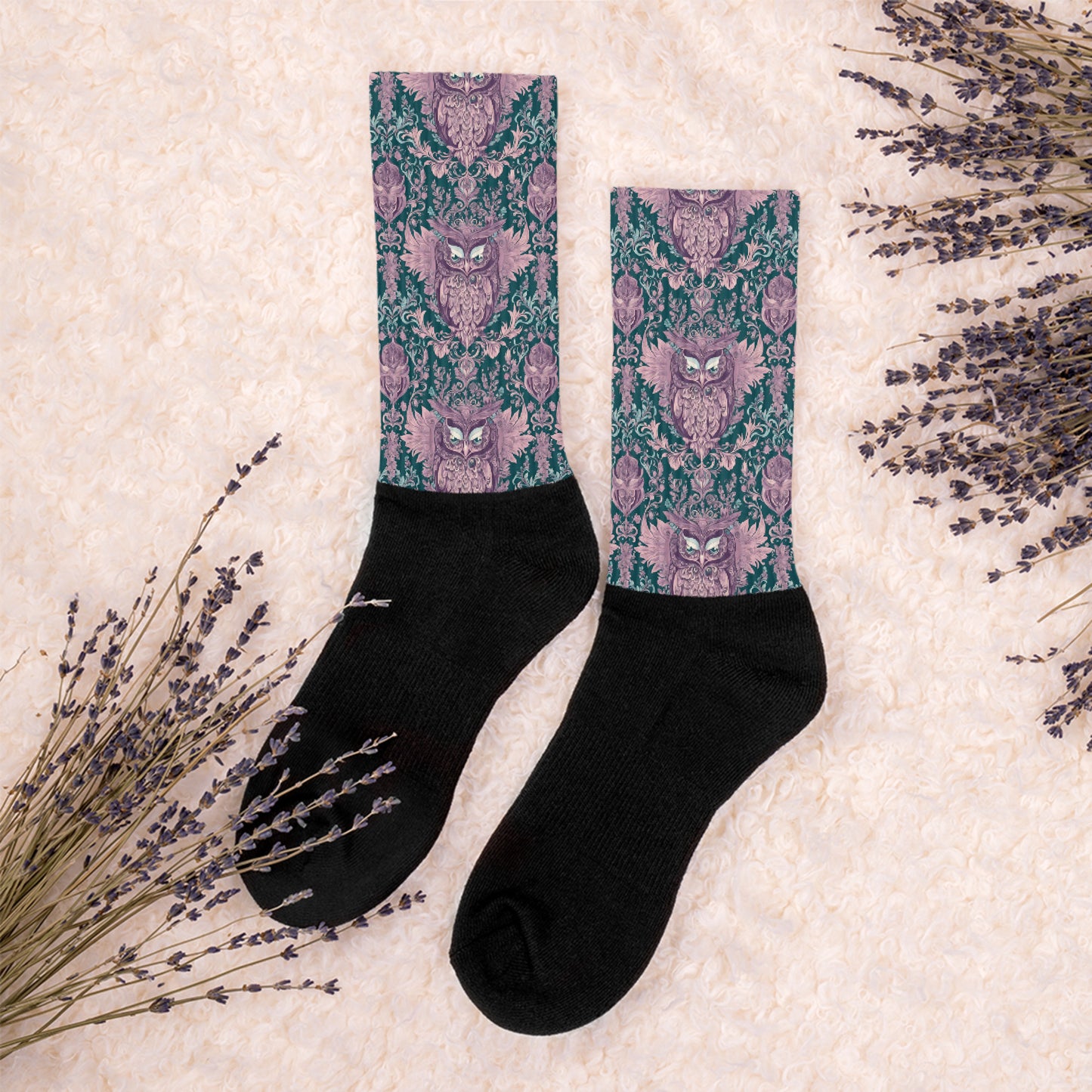 PGP Holiday Socks - Echoes of Elegance Print | Cushioned Comfort & Timeless Style