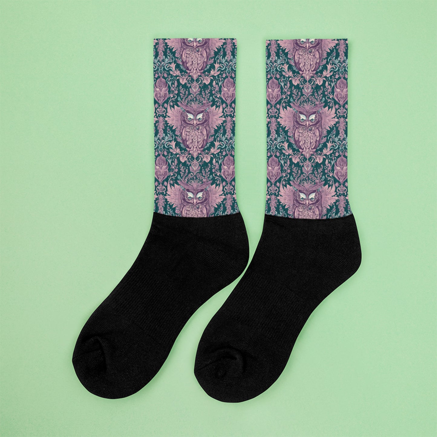 PGP Holiday Socks - Echoes of Elegance Print | Cushioned Comfort & Timeless Style