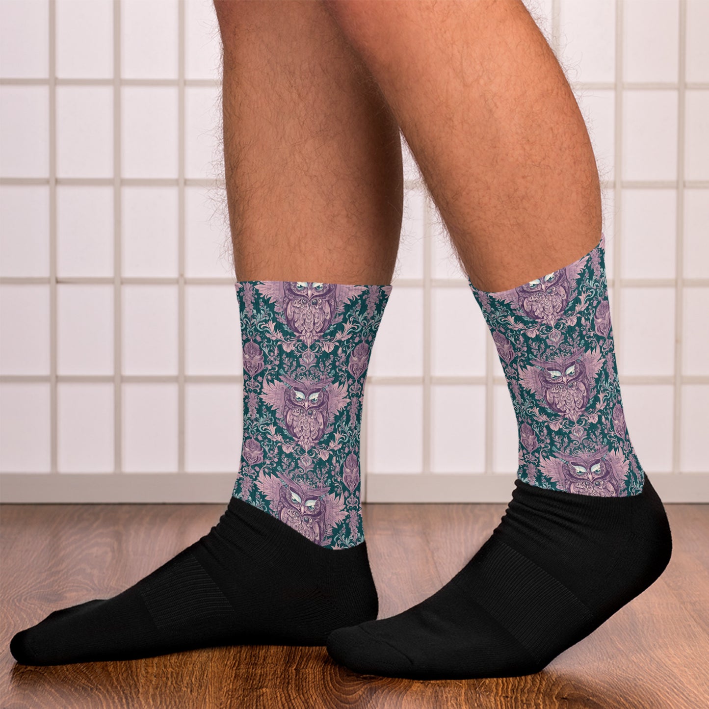 PGP Holiday Socks - Echoes of Elegance Print | Cushioned Comfort & Timeless Style