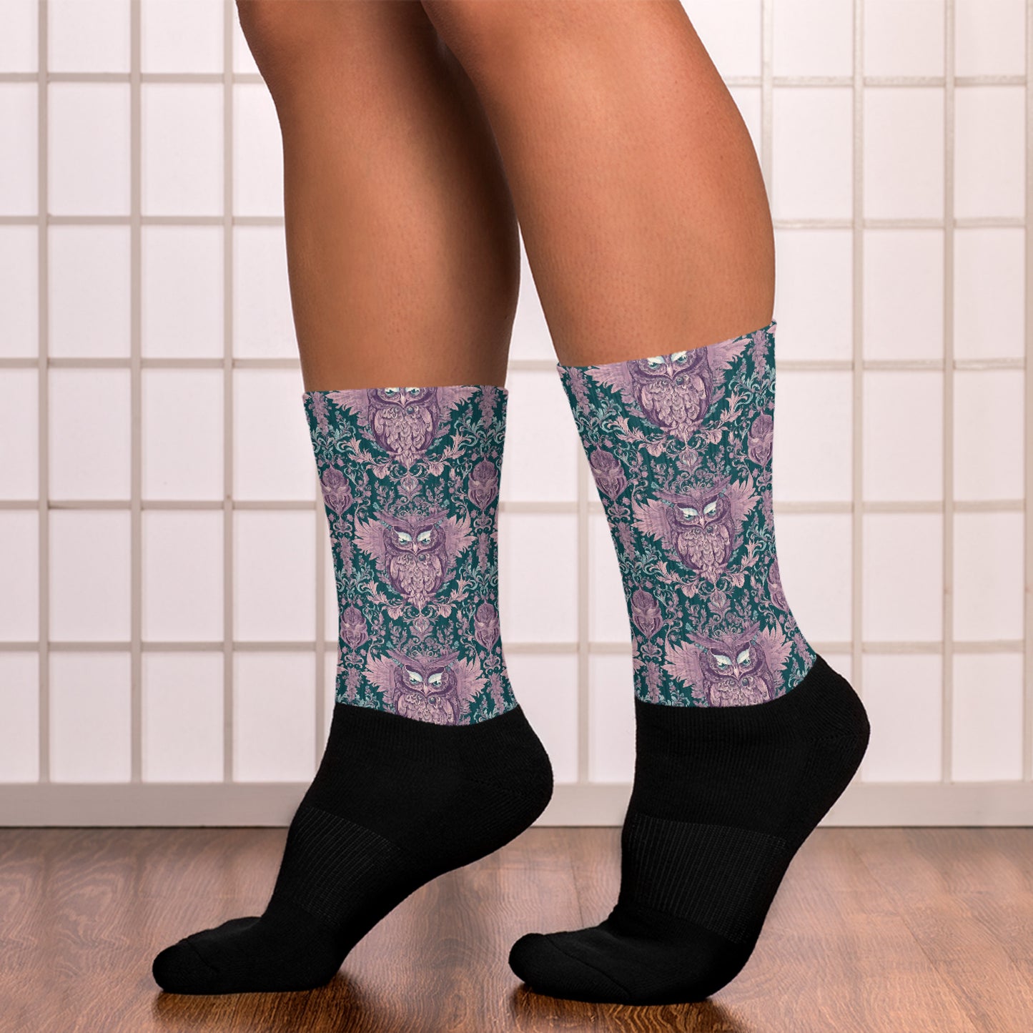 PGP Holiday Socks - Echoes of Elegance Print | Cushioned Comfort & Timeless Style
