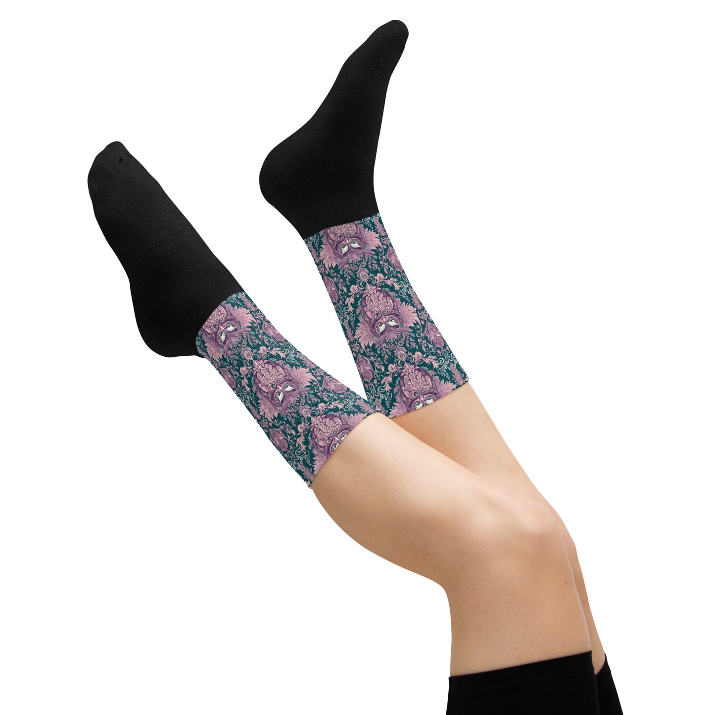 PGP Holiday Socks - Echoes of Elegance Print | Cushioned Comfort & Timeless Style