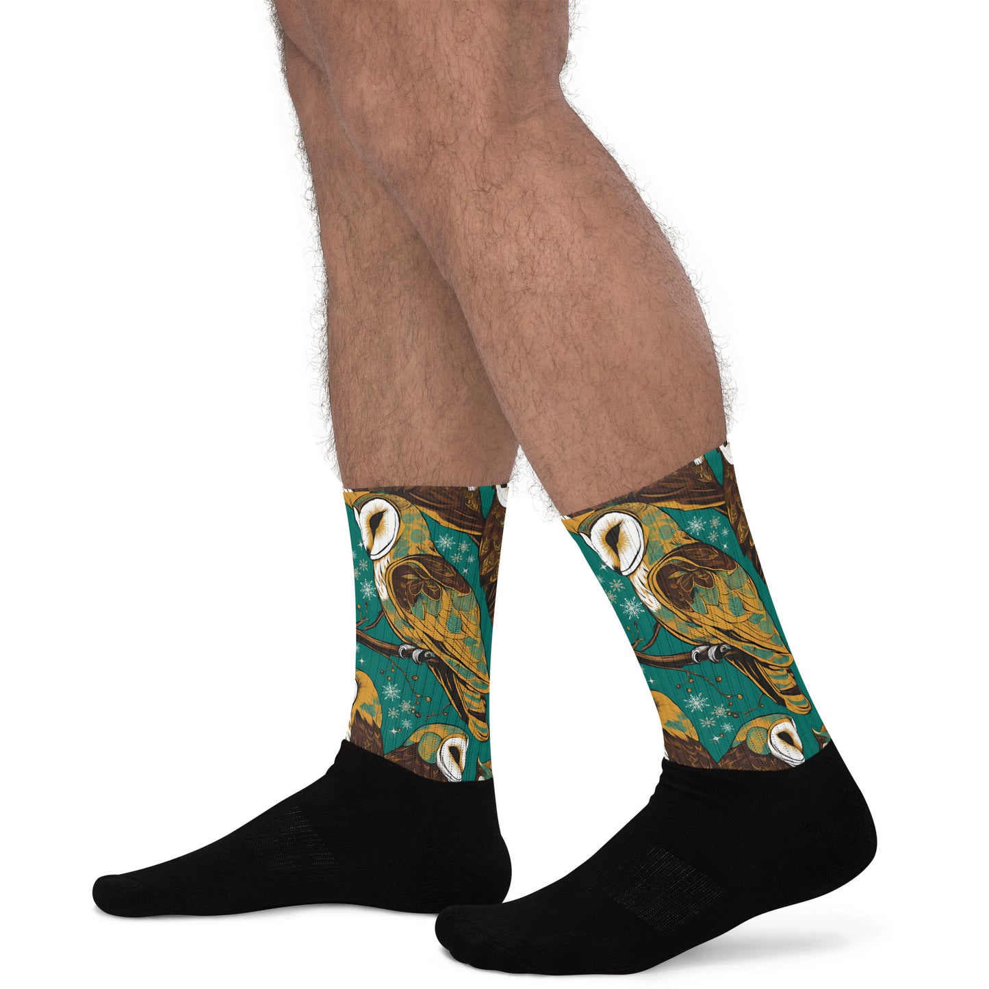PGP Holiday Socks - Frozen Serenade Print | Cozy Comfort & Winter Elegance