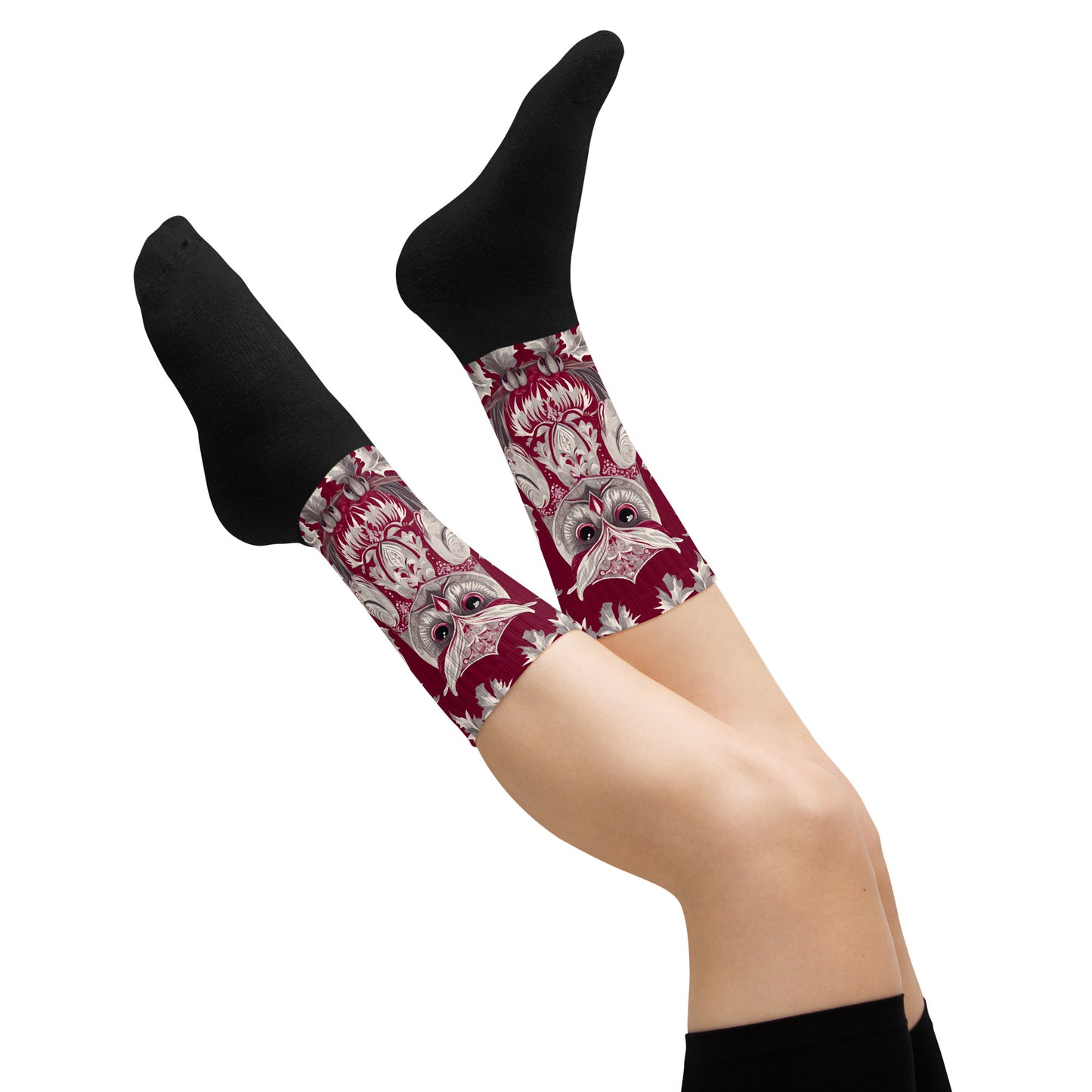 PGP Holiday Socks - Whispers in the Snow Print | Cushioned Comfort & Bold Design