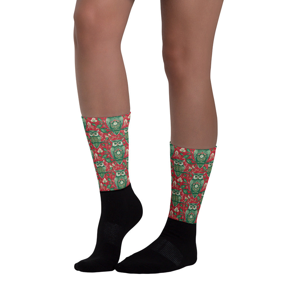 PGP Holiday Winterberry Cushioned Socks - Bold Artwork & Ultimate Comfort