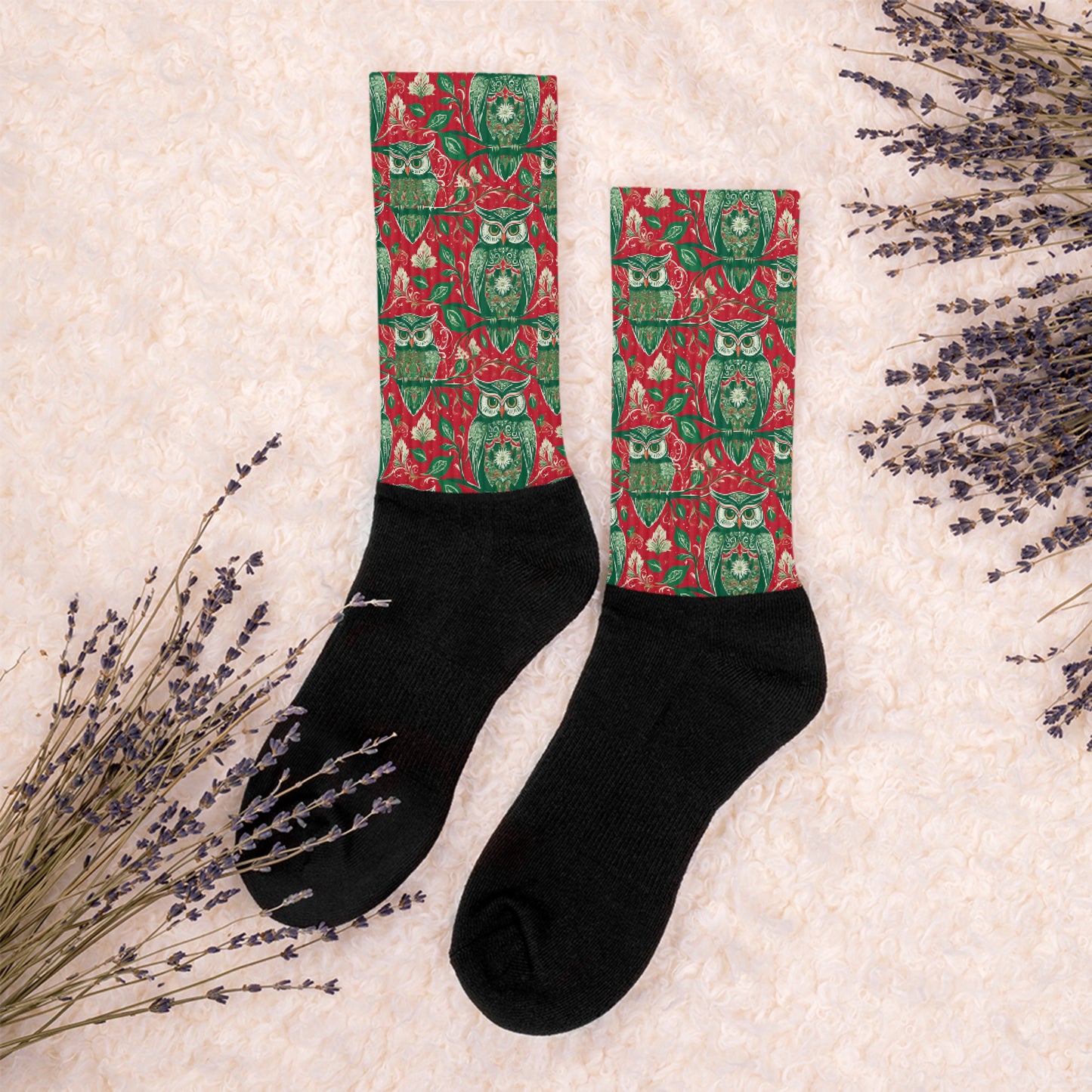 PGP Holiday Winterberry Cushioned Socks - Bold Artwork & Ultimate Comfort