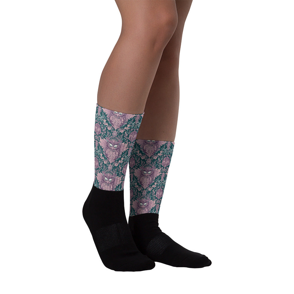 PGP Holiday Socks - Echoes of Elegance Print | Cushioned Comfort & Timeless Style