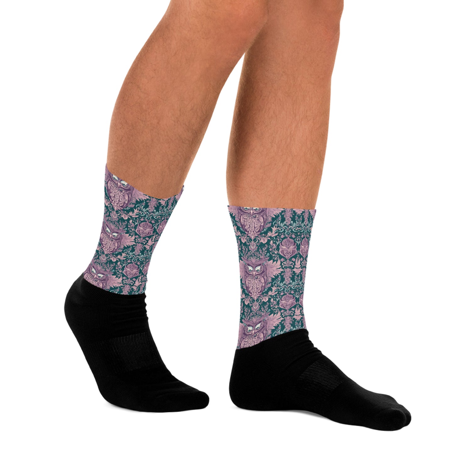 PGP Holiday Socks - Echoes of Elegance Print | Cushioned Comfort & Timeless Style
