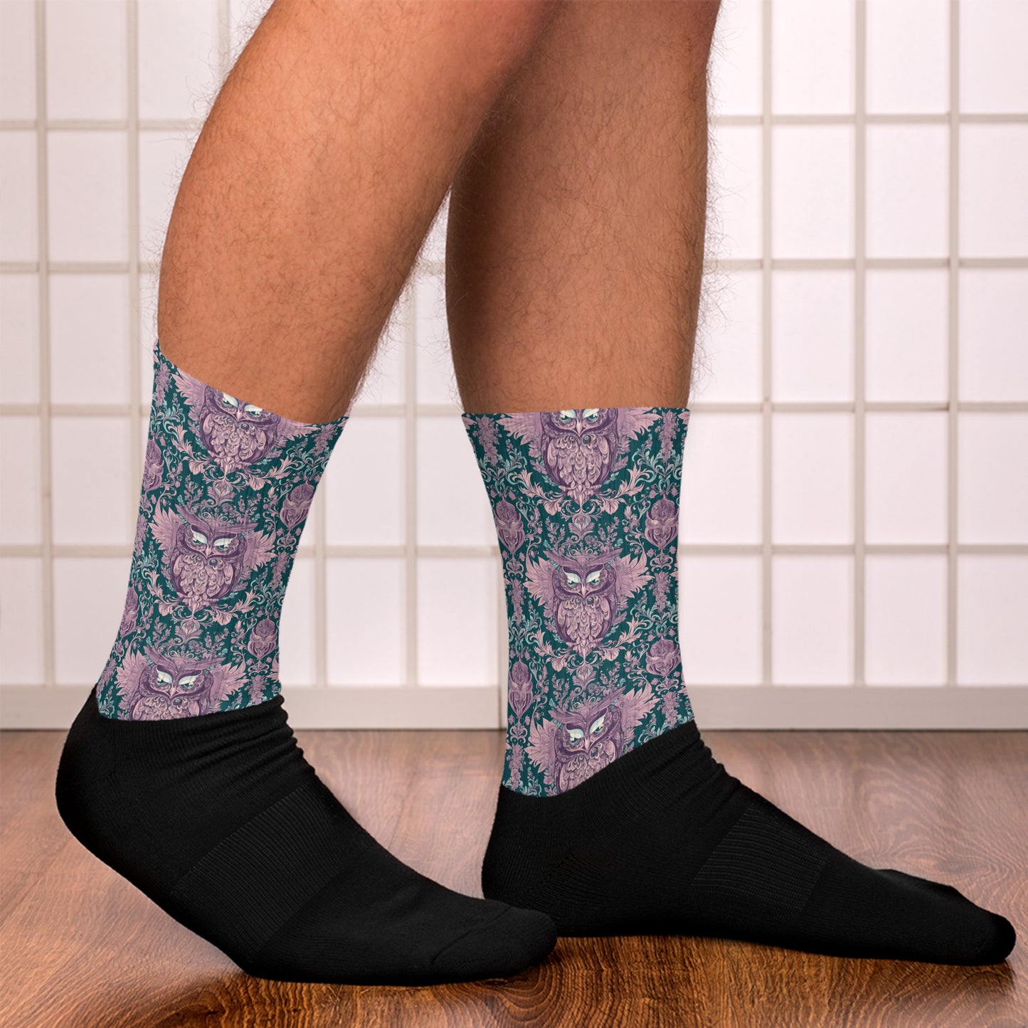 PGP Holiday Socks - Echoes of Elegance Print | Cushioned Comfort & Timeless Style