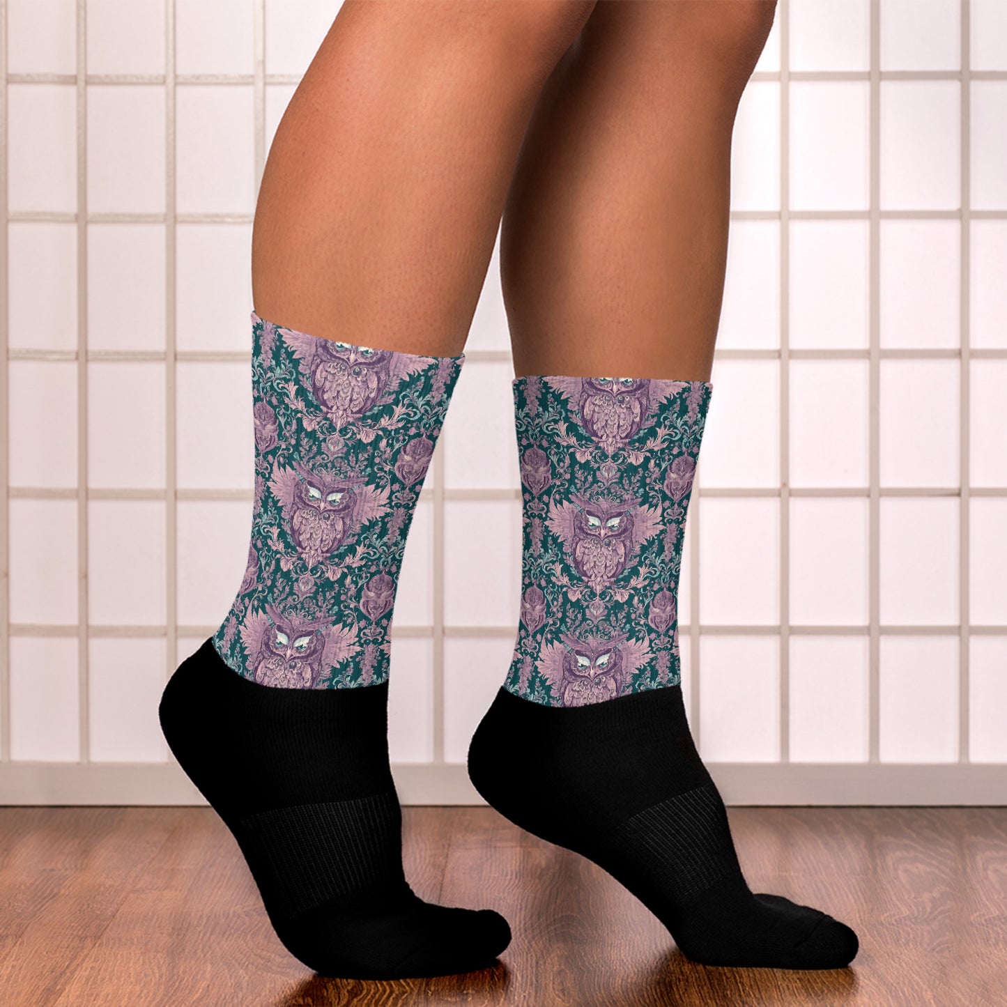 PGP Holiday Socks - Echoes of Elegance Print | Cushioned Comfort & Timeless Style
