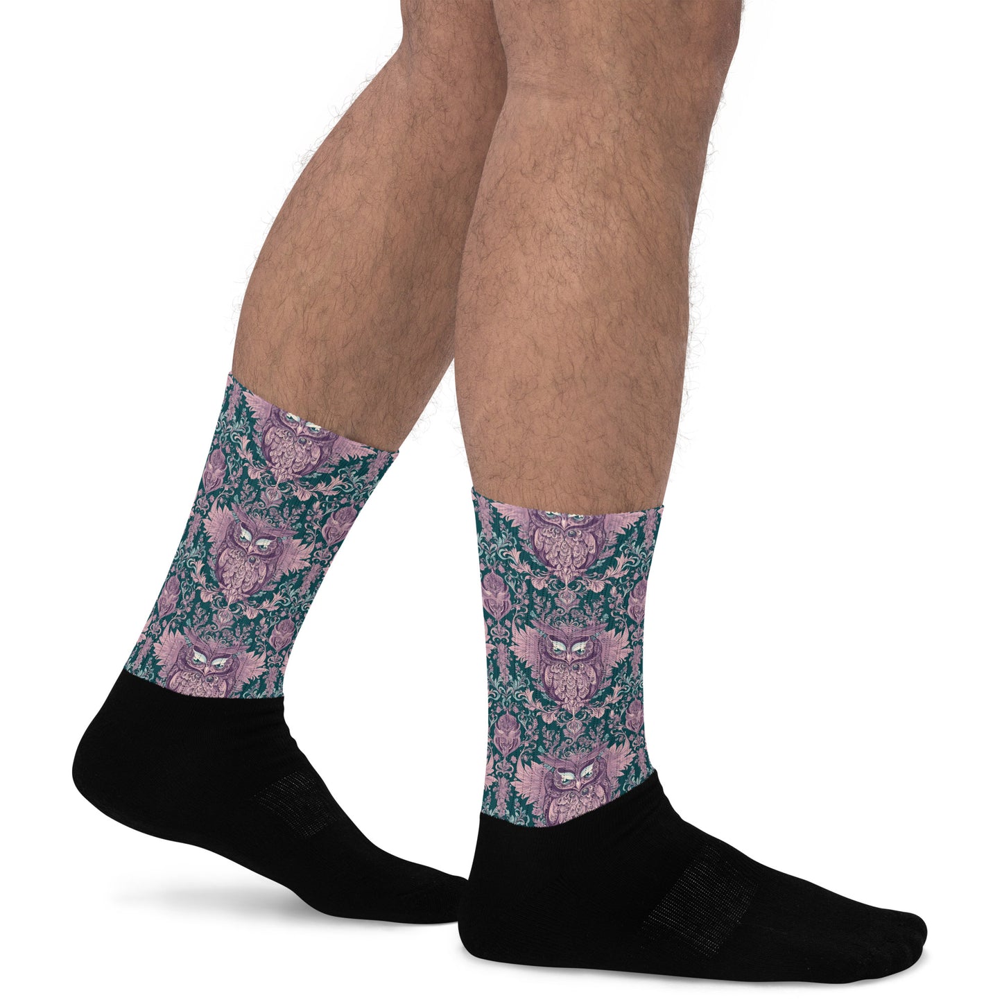 PGP Holiday Socks - Echoes of Elegance Print | Cushioned Comfort & Timeless Style
