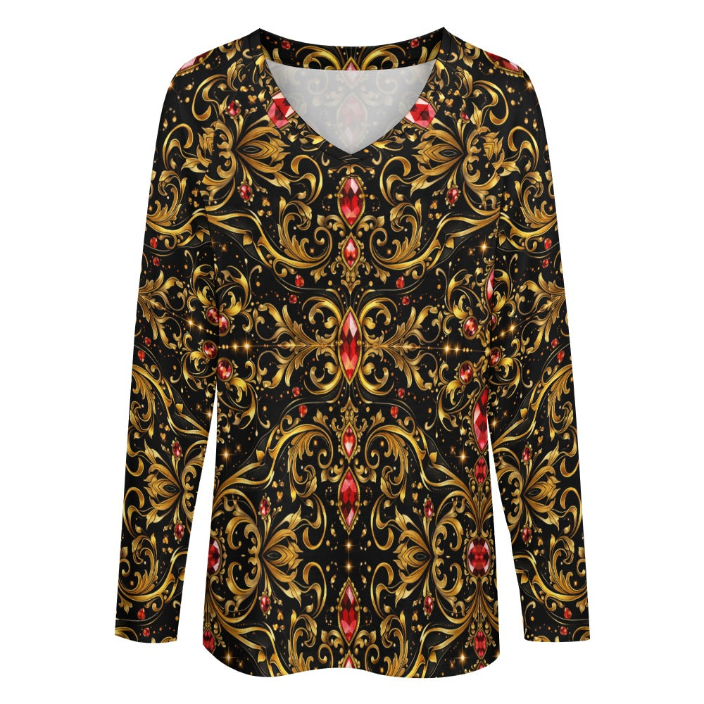 PGP Holiday Courage Long-Sleeve Loose Comfort Designer Tee