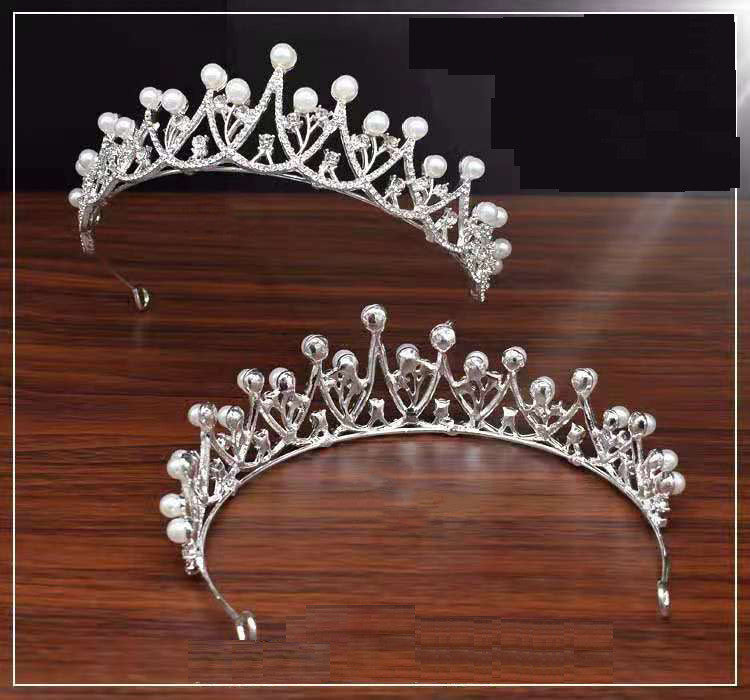 Mermaidcore Handcrafted Pearl Deep Sea Dazzle Tiara