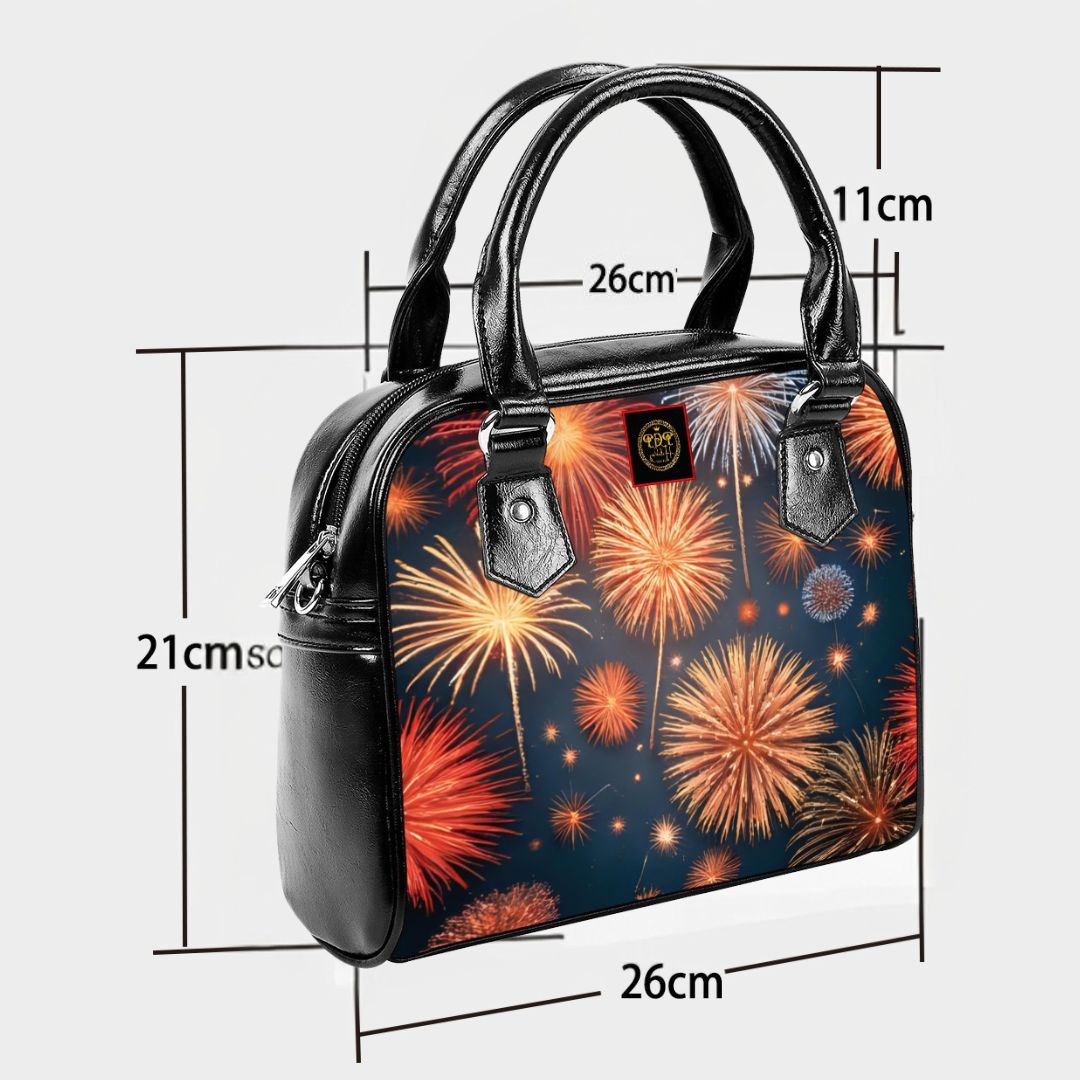PGP Holiday "Julybilee" Multi-Wear Handbag Convertible Shoulder Tote Elegant Summer Accessory