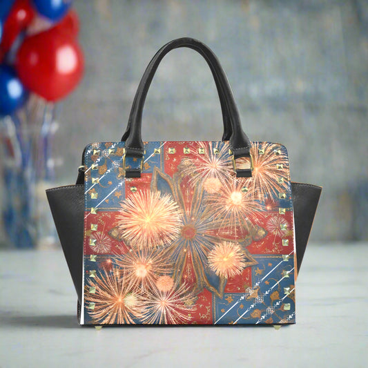 PGP Holiday | Reverie Riveted Handbag – Edgy Elegance in a Carry-All Classic