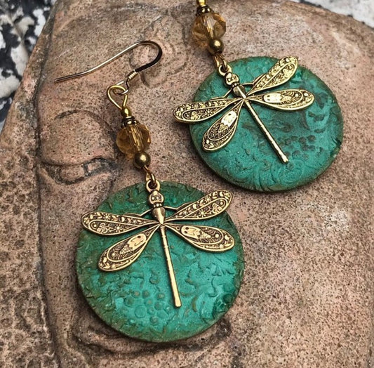 Dragonfly Fairycore Style Simple Earrings