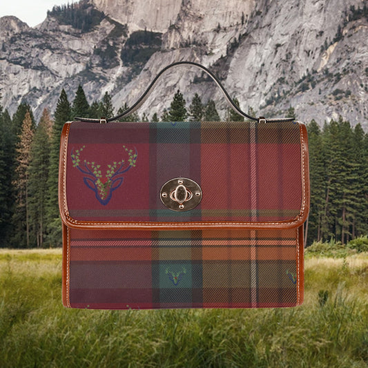 PGP Holiday | Boho Alchemy Waterproof Made from Luxury High-Grade Tarpaulin Canvas Bag - Brune