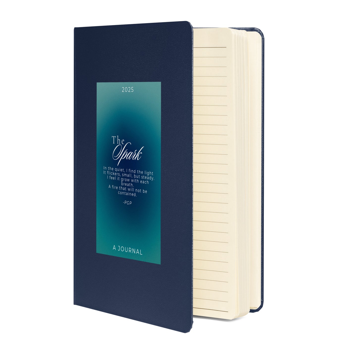 PGP Holiday Hardcover bound 2025 journal- The Spark
