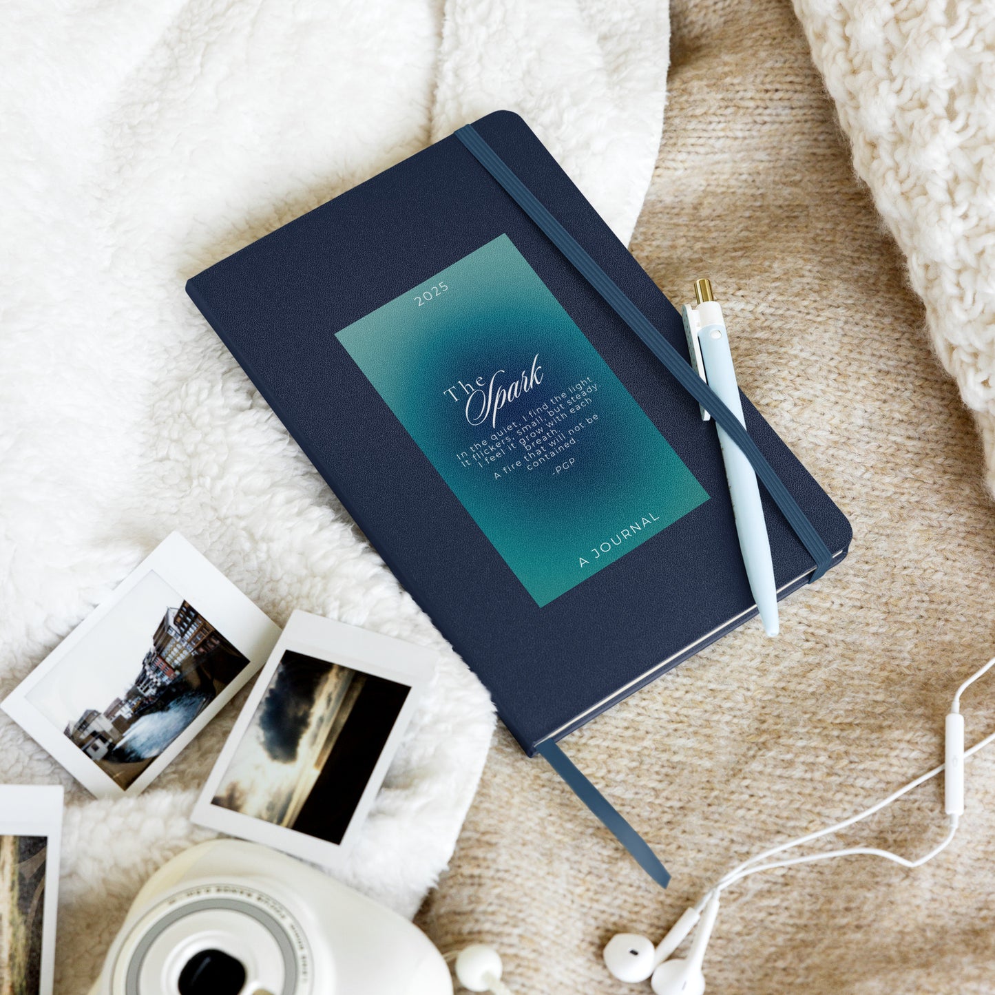 PGP Holiday Hardcover bound 2025 journal- The Spark