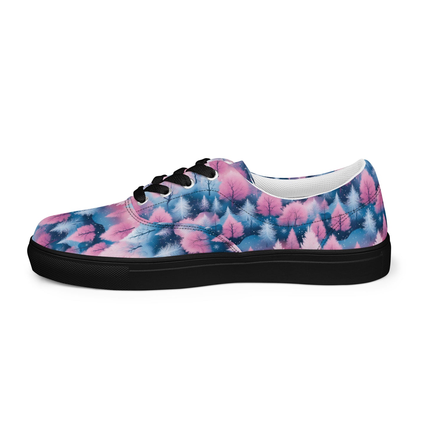 PGP Holiday Candy Gleam Men’s Lace-Up Canvas Shoes – Festive Versatility & Comfort