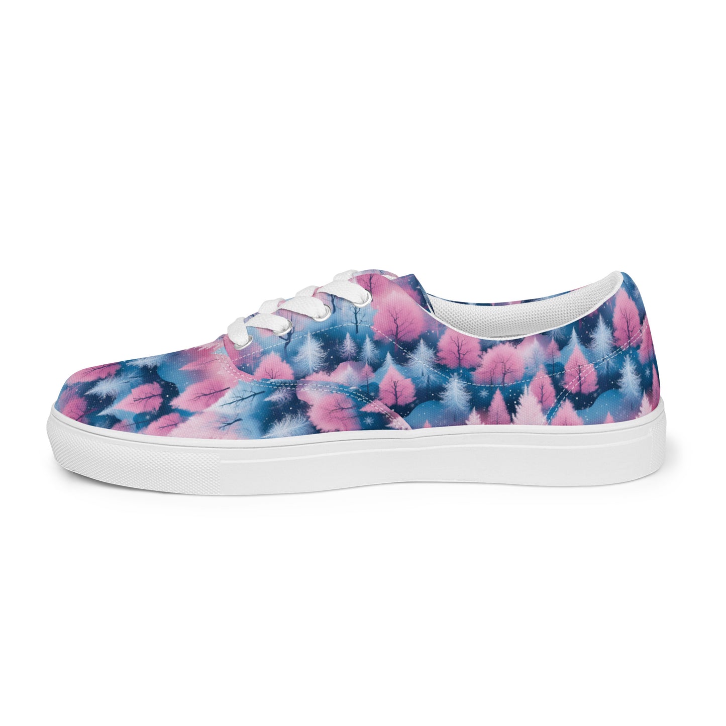 PGP Holiday Candy Gleam Men’s Lace-Up Canvas Shoes – Festive Versatility & Comfort
