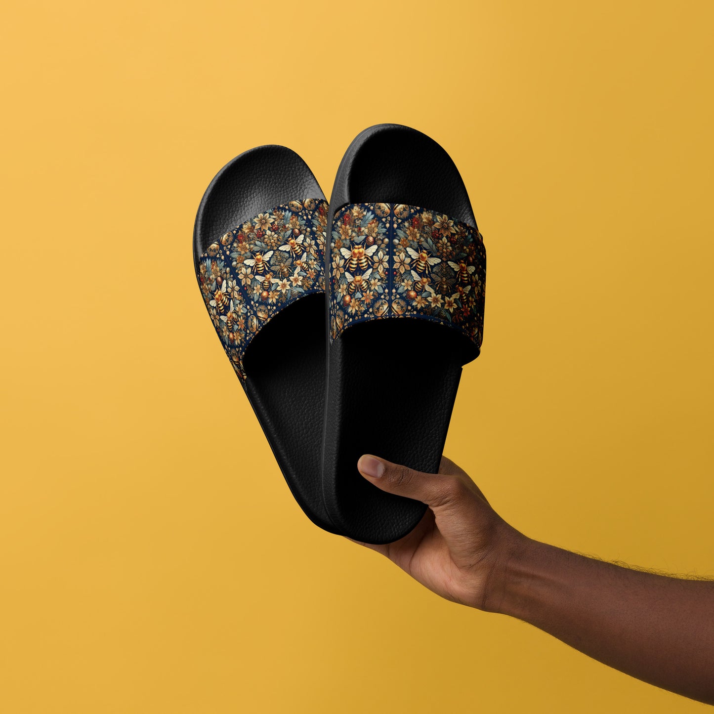 PGP Holiday Honey Slumber Men’s Slides – Home Comfort Meets Festive Style