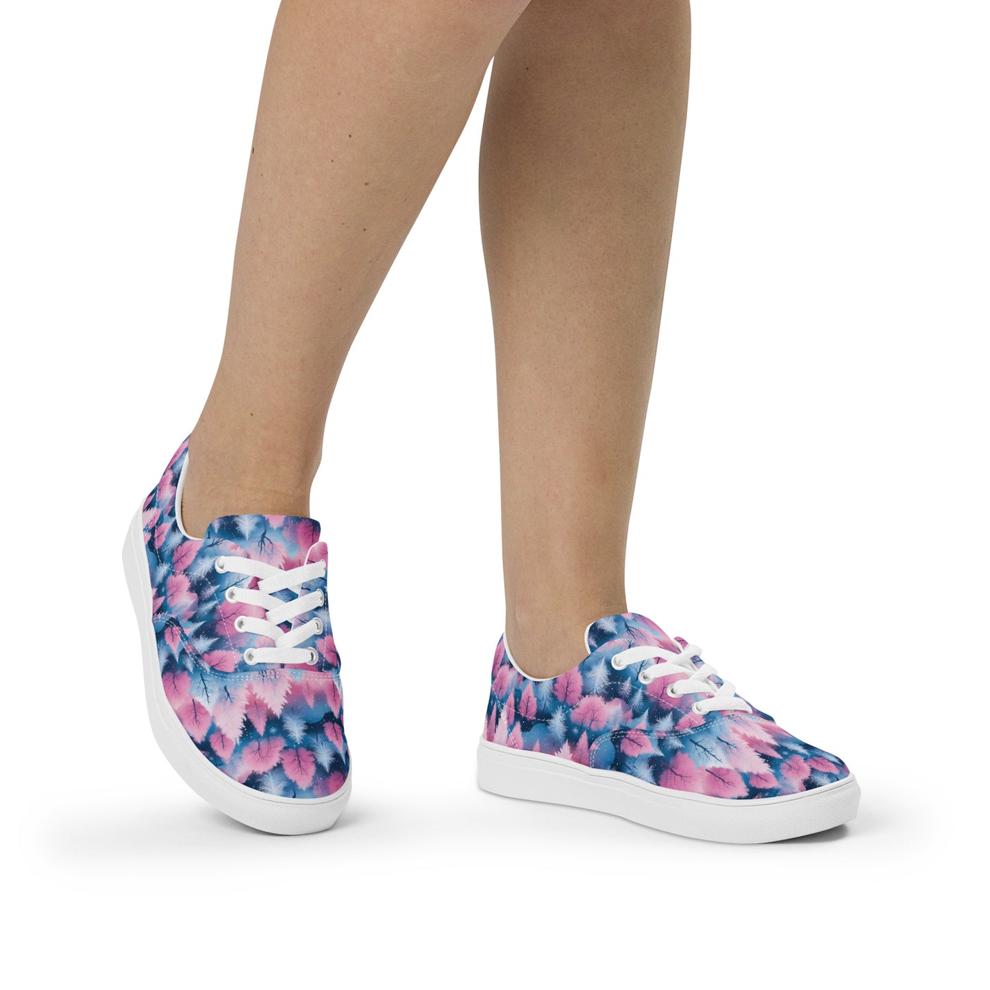 PGP Holiday Candy Gleam Women’s Lace-Up Canvas Shoes – Festive Comfort & Style