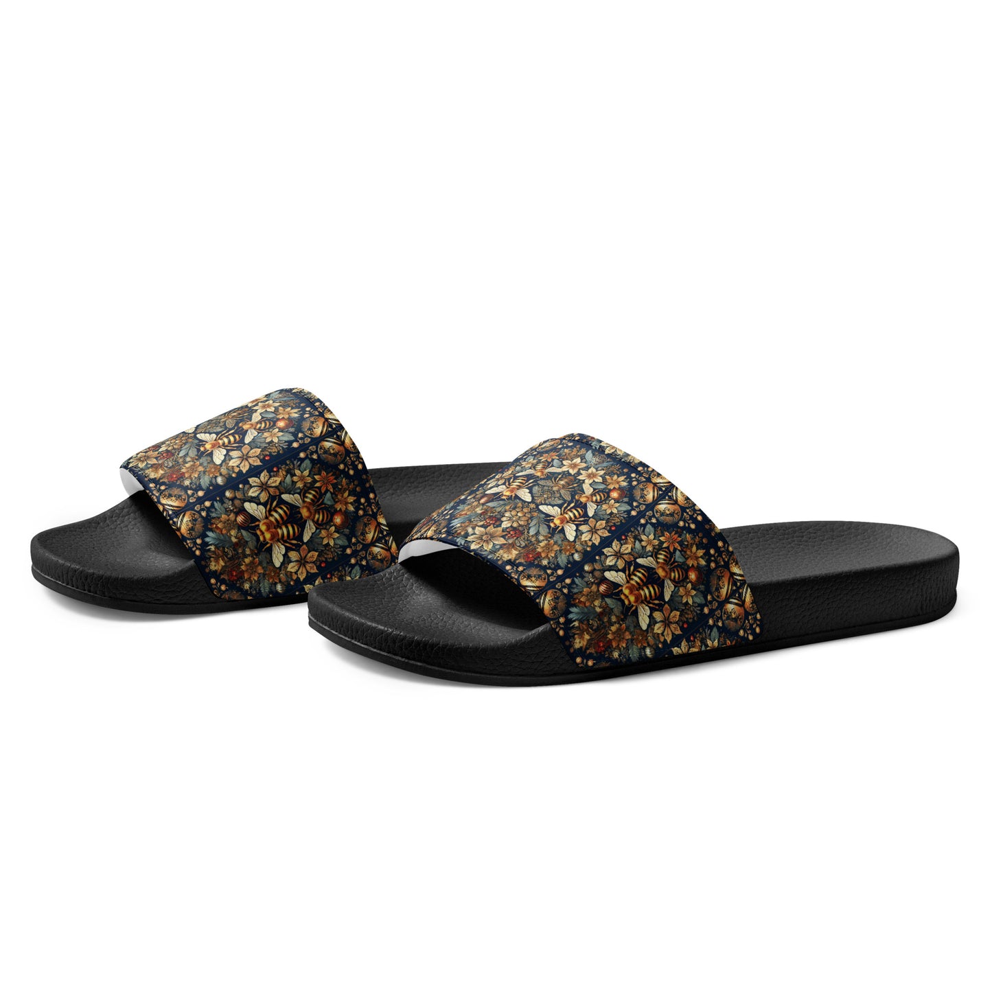 PGP Holiday Honey Slumber Women’s Slides – At Home Comfort with Festive Flair