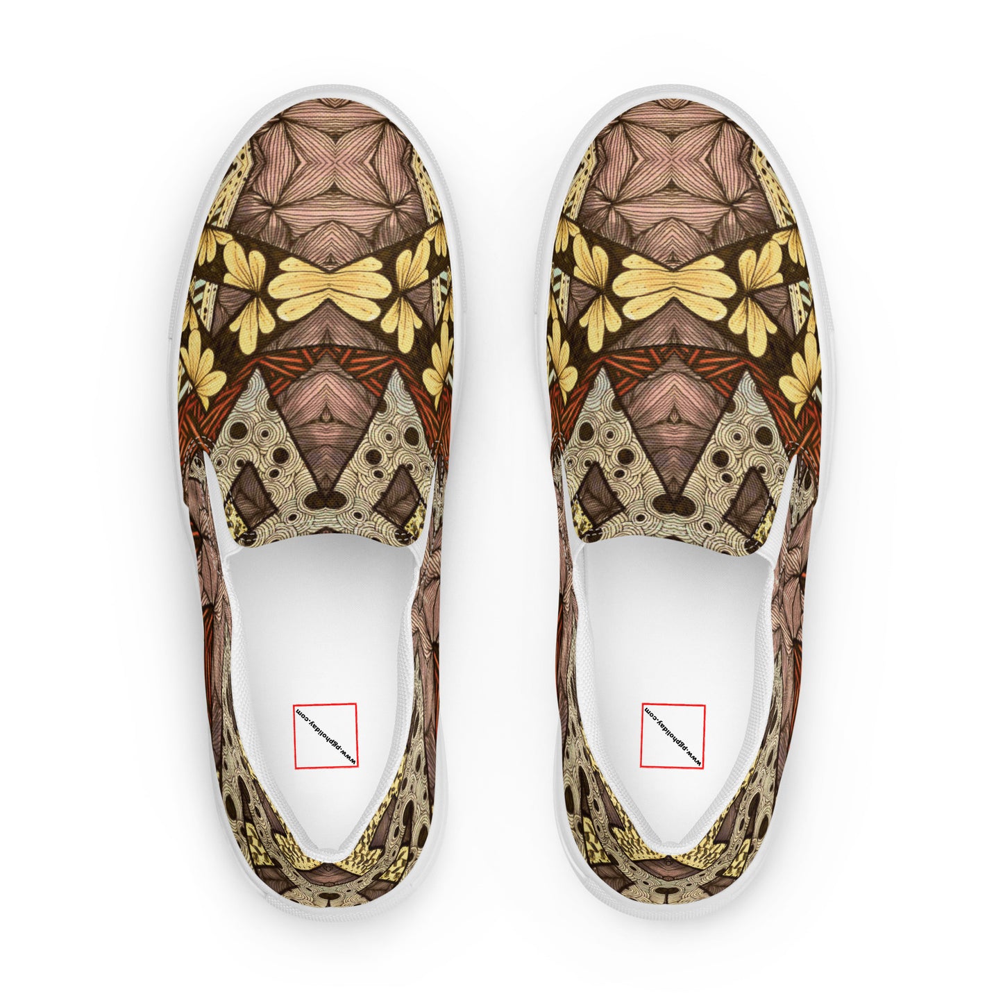 PGP Holiday Melissa Limited Edition 2025 Handmade Women’s Slip-On Canvas Shoes – Stylish & Comfortable | March Featured Artist