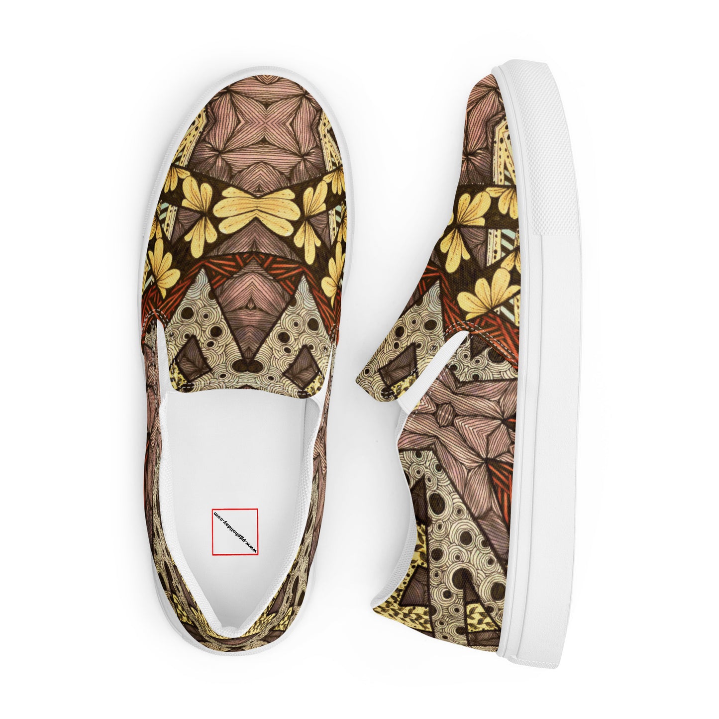 PGP Holiday Melissa Limited Edition 2025 Handmade Women’s Slip-On Canvas Shoes – Stylish & Comfortable | March Featured Artist