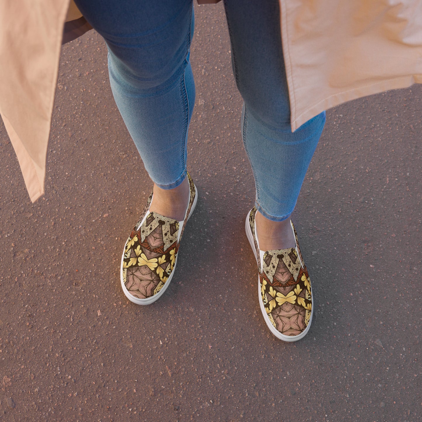 PGP Holiday Melissa Limited Edition 2025 Handmade Women’s Slip-On Canvas Shoes – Stylish & Comfortable | March Featured Artist
