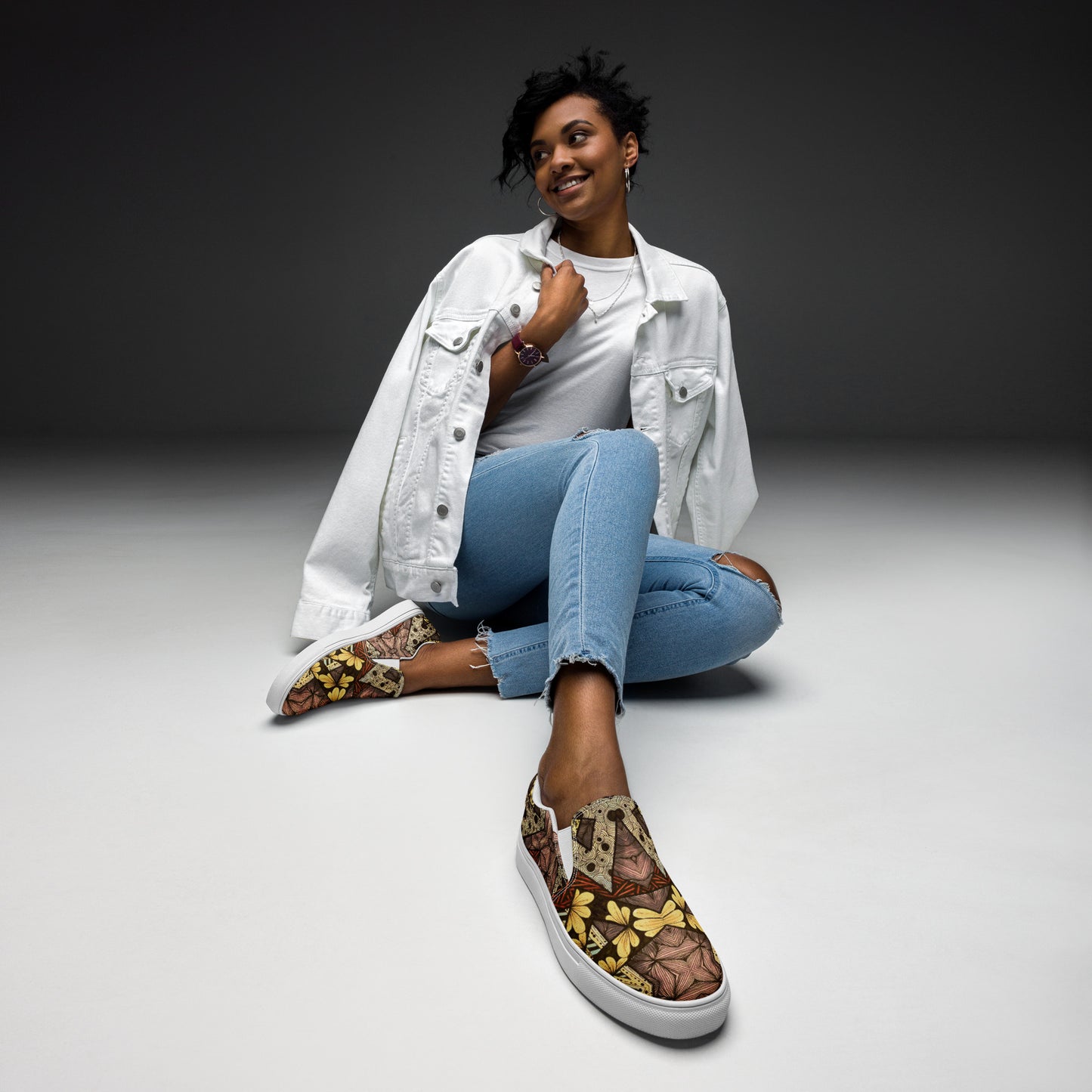 PGP Holiday Melissa Limited Edition 2025 Handmade Women’s Slip-On Canvas Shoes – Stylish & Comfortable | March Featured Artist