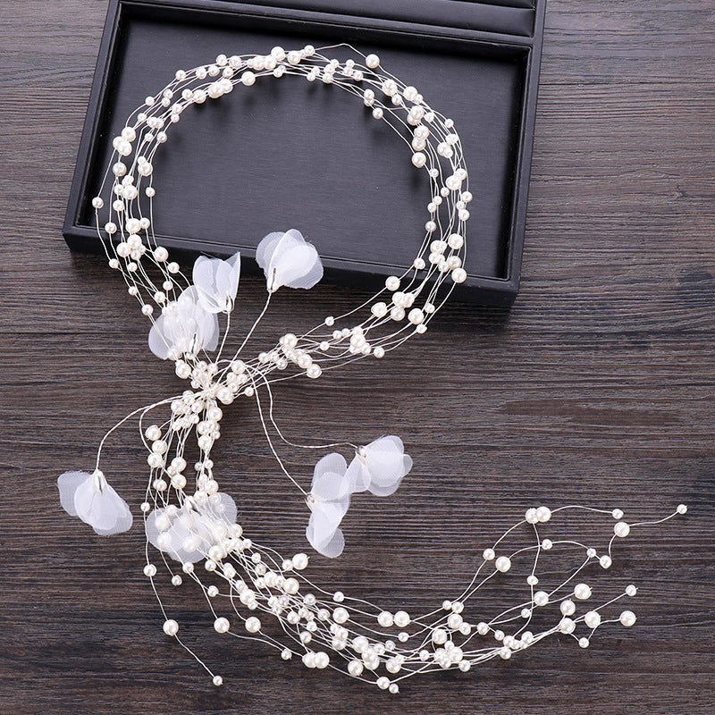 Handmade Pearl Fairy Hairband