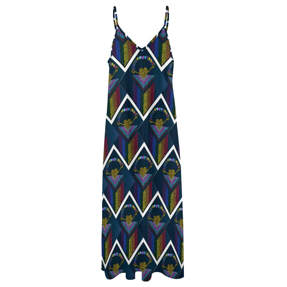 Margeaux Pride & Joy Sling Ankle Dress – Celebrate Pride in Style & Comfort