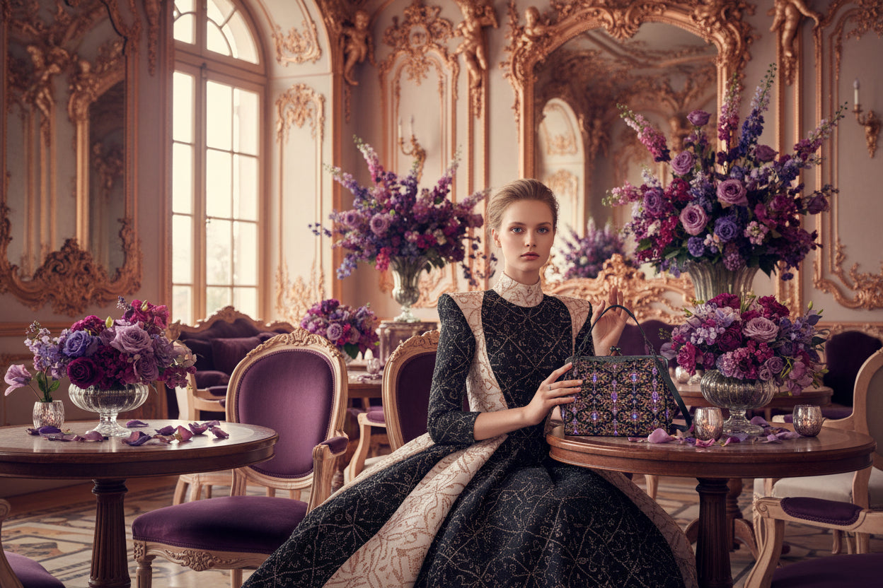 PGP Holiday Healing Kisslock Crossbody Shoulder Bag