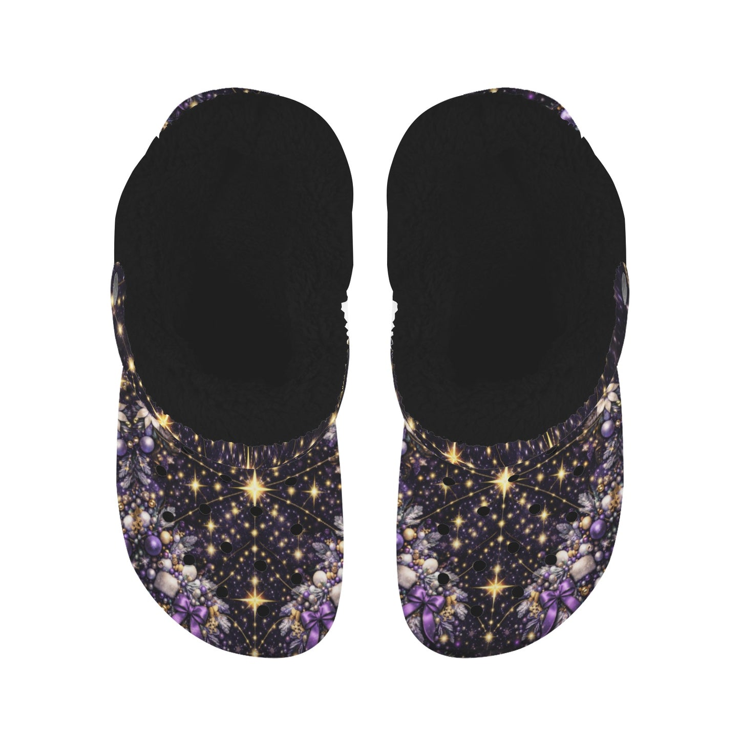 PGP Holiday Ever After Light  Unisex Fleece-Lined Adult House Clogs — Voted #1