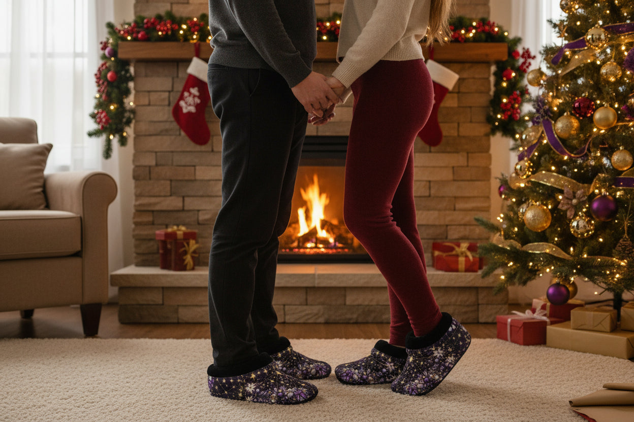 PGP Holiday Ever After Light  Unisex Fleece-Lined Adult House Clogs — Voted #1